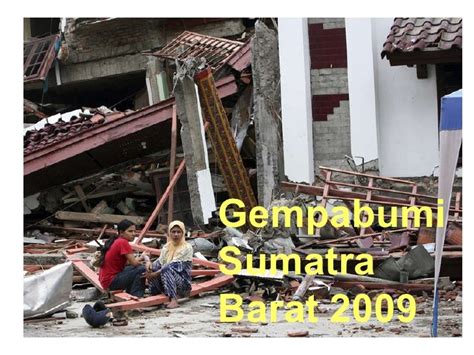 penyebab gempa sumatera barat 2009